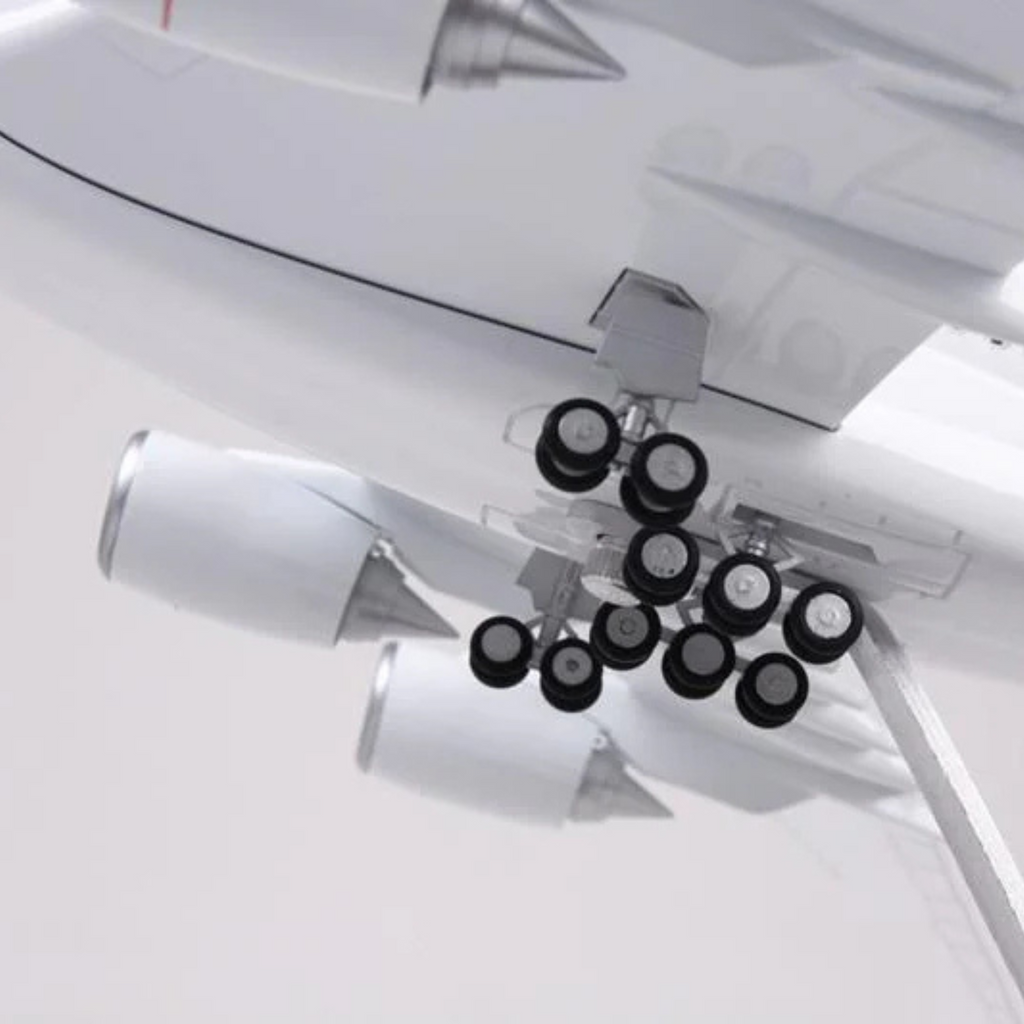 Air France Airbus A380-800 1:160 Scale Model Aircraft – LED Cabin & Cockpit Lighting – Collectible Display Plane