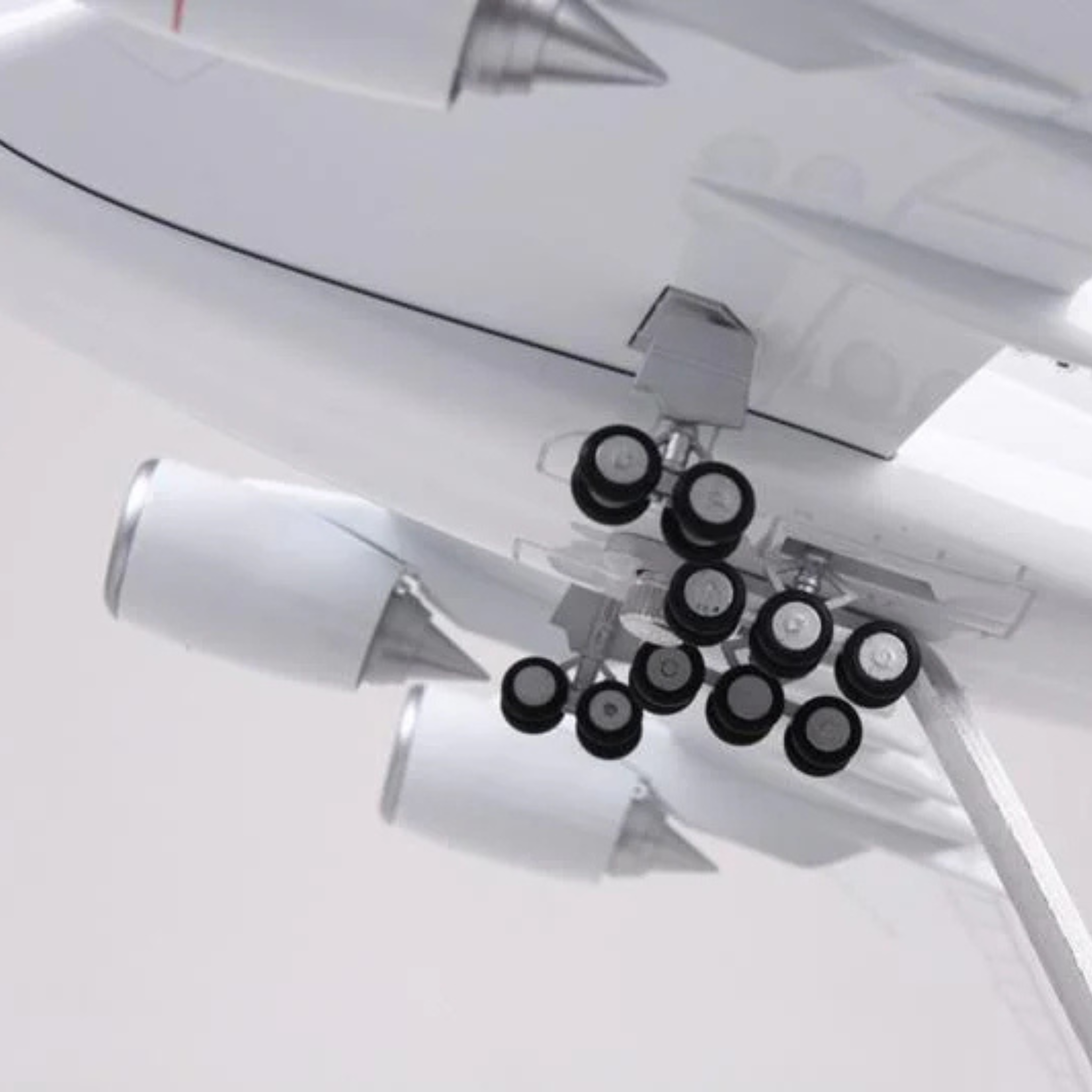 Air France Airbus A380-800 1:160 Scale Model Aircraft – LED Cabin & Cockpit Lighting – Collectible Display Plane