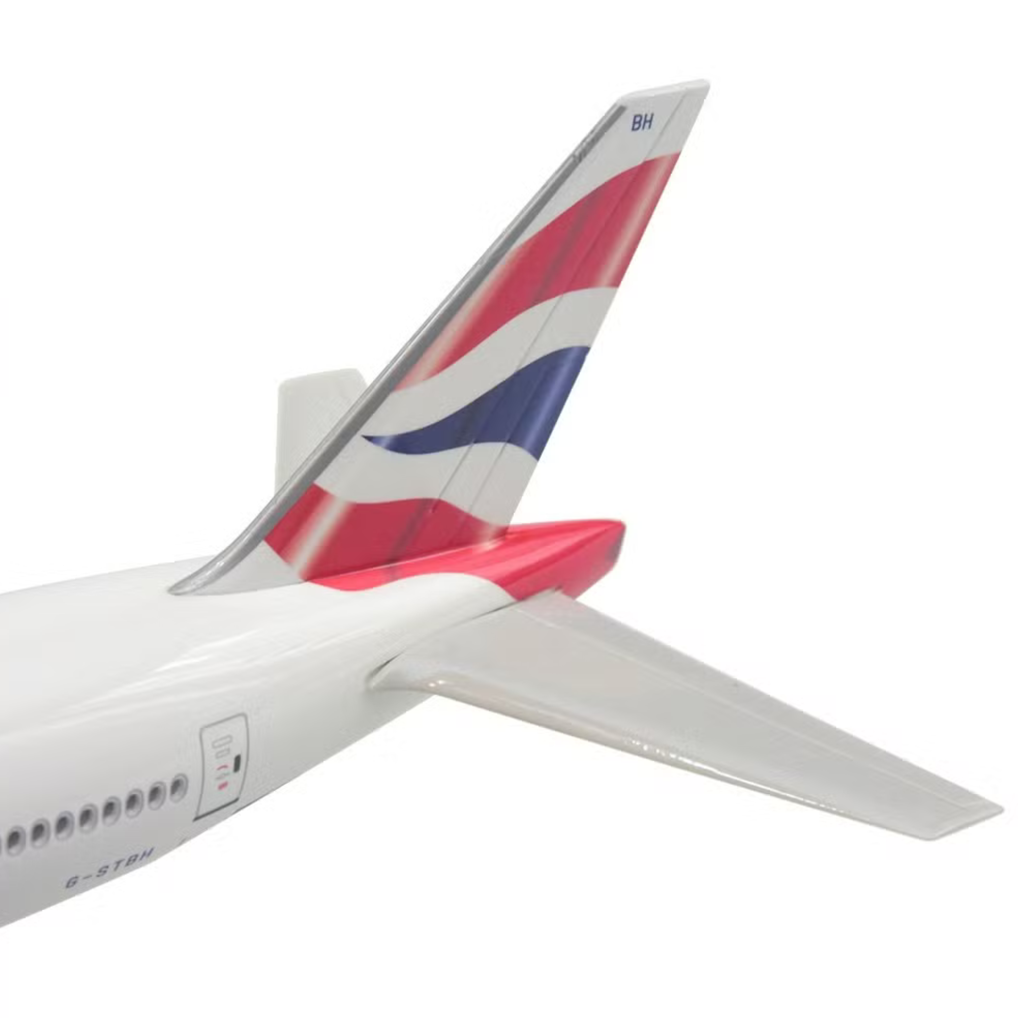 British Airways Boeing 777-300 1:157 Scale Model Aircraft – LED Cabin & Cockpit Lighting – Collectible Display Plane
