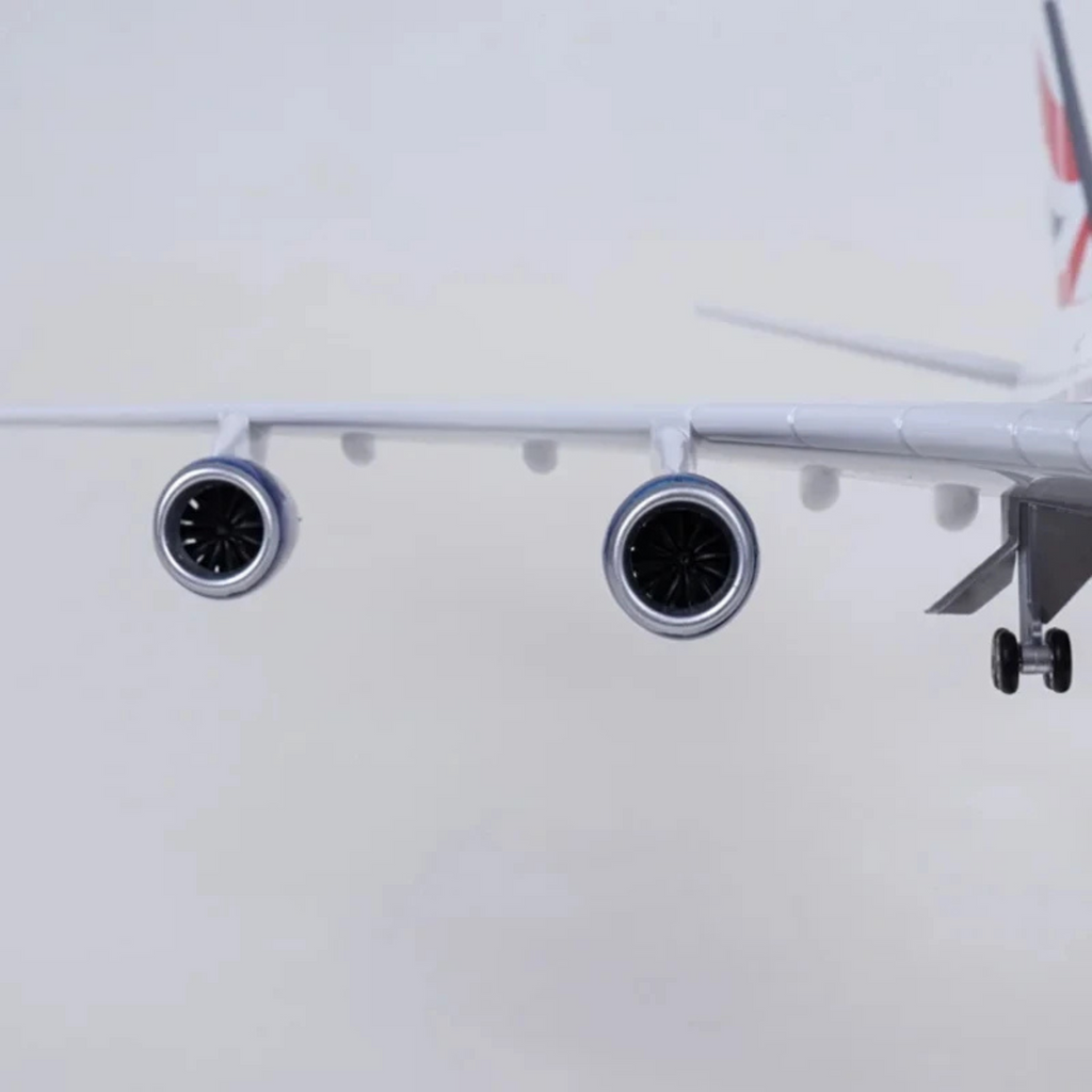 British Airways Boeing 747-400 1:130 Scale Model Aircraft – LED Cabin & Cockpit Lighting – Collectible Display Plane