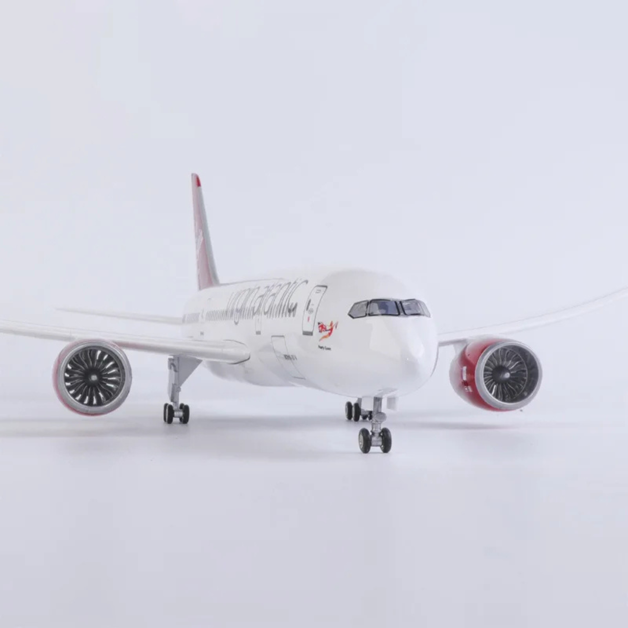 Virgin Atlantic Boeing 787-9 1:150 Scale Model Aircraft – LED Cabin & Cockpit Lighting – Collectible Display Plane