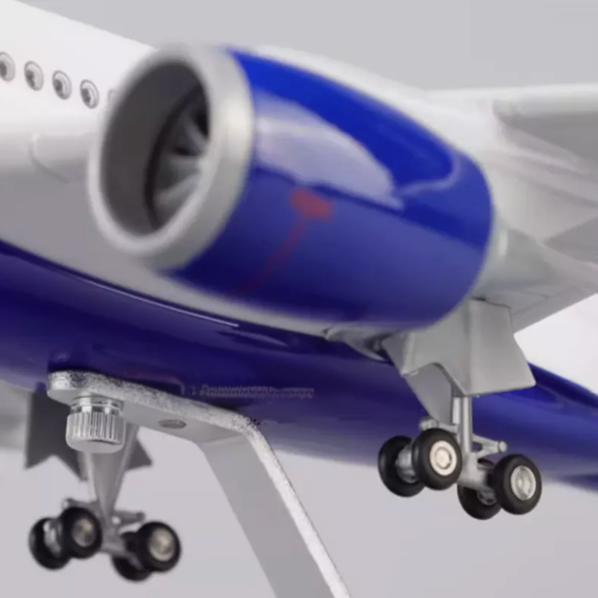 British Airways Airbus A350-1000 1:142 Scale Model Aircraft – LED Cabin & Cockpit Lighting – Collectible Display Plane